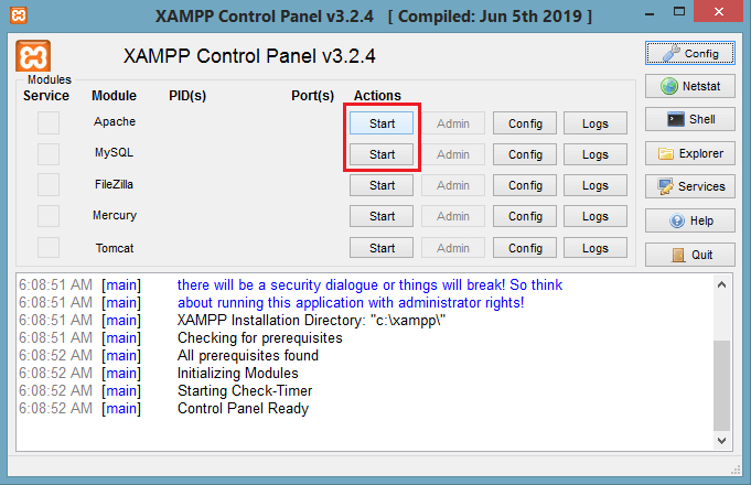 How to Install XAMPP server on PC