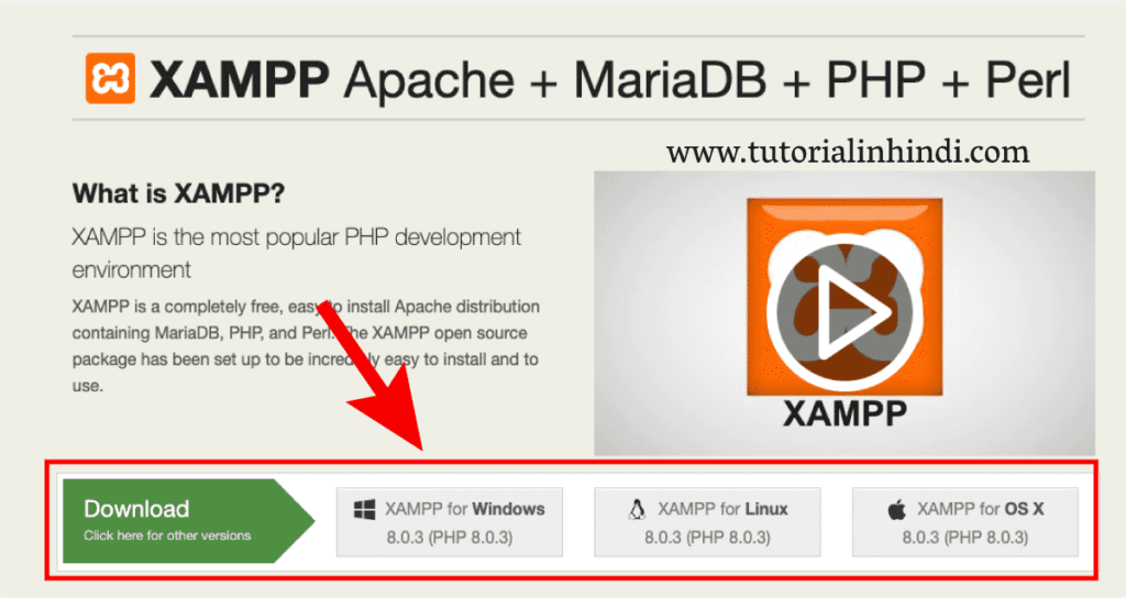 Install PHP in Hindi -  Download XAMPP on your system