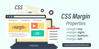 CSS margin in hindi