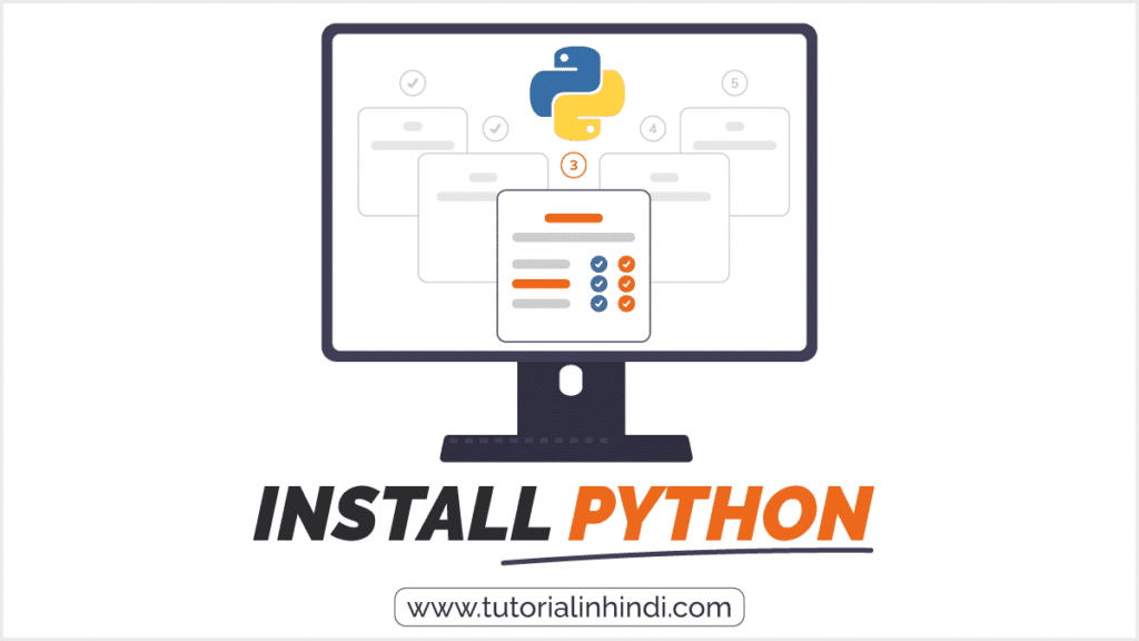 How to install python in hindi