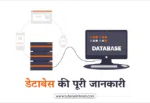 Database in Hindi: डेटाबेस क्या है? परिचय, इतिहास और उदाहरण डेटाबेस क्या है (What is Database in Hindi)
