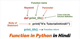पाइथान में फंक्शन क्या है (Function in Python in Hindi)