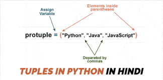 Tuples in Python in Hindi (पाइथन में टपल क्या है)