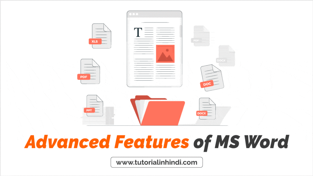 Advanced Features of MS Word in Hindi