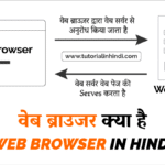 वेब ब्राउज़र क्या है (Web Browser in Hindi) पूरी जानकारी वेब ब्राउजर क्या है (Web Browser in Hindi)