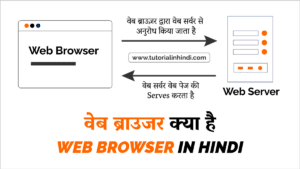 वेब ब्राउज़र क्या है (Web Browser in Hindi) पूरी जानकारी - Tutorial in