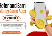 Refer and Earn Game Apps